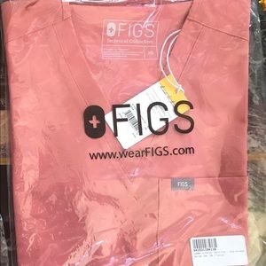 Figs coral Catarina top XS